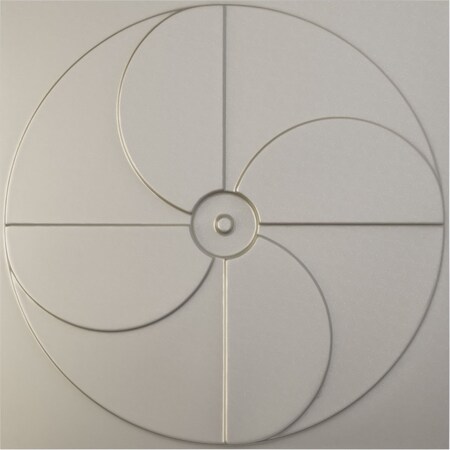 Ekena Millwork 19 5/8in. W x 19 5/8in. H Windmill EnduraWall Decorative 3D Wall Panel Covers 2.67 Sq. Ft. WP20X20WIBAL